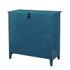 Sideboard Buffet Cabinet, Wooden Coffee Bar Cabinet with Glass Door, TV Console Table with Adjustable Shelf for Living Room Dining Room Entryway - 4 of 4