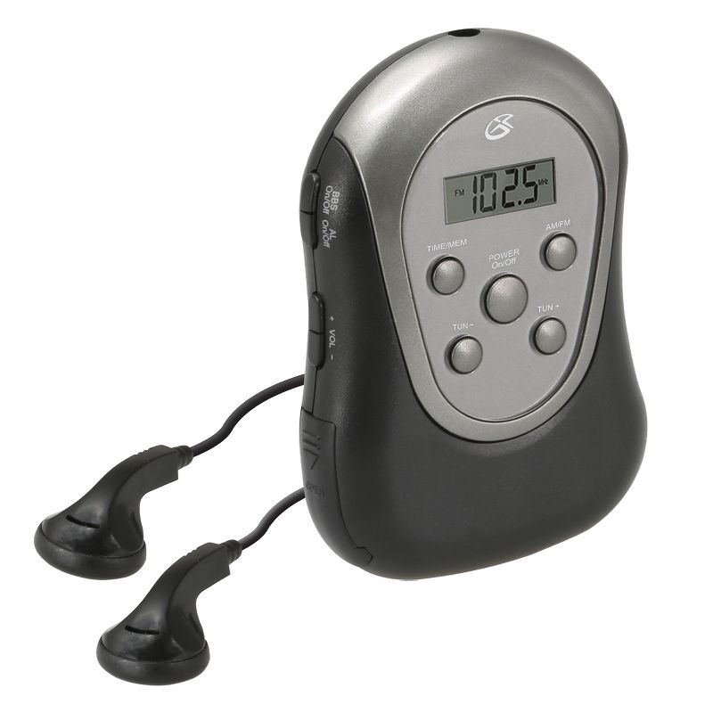 GPX® Portable AM/FM Armband Radio with Earphones, 1 of 11