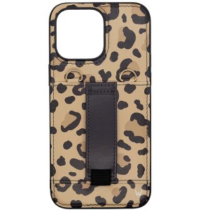 Walli Cases Brown Leopard Purse Phone Case with Wallet and Finger Strap - 1 of 4