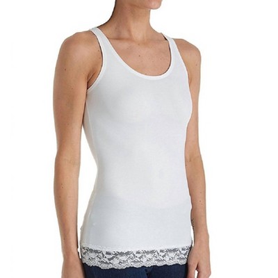 Women's Camisole with Lace Trim - Elita