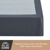 Hercules 8 Inch High Profile Foundation Mattress Box Spring Replacement for More Support without Added Bulk and Sturdy Slats, California King - 3 of 4