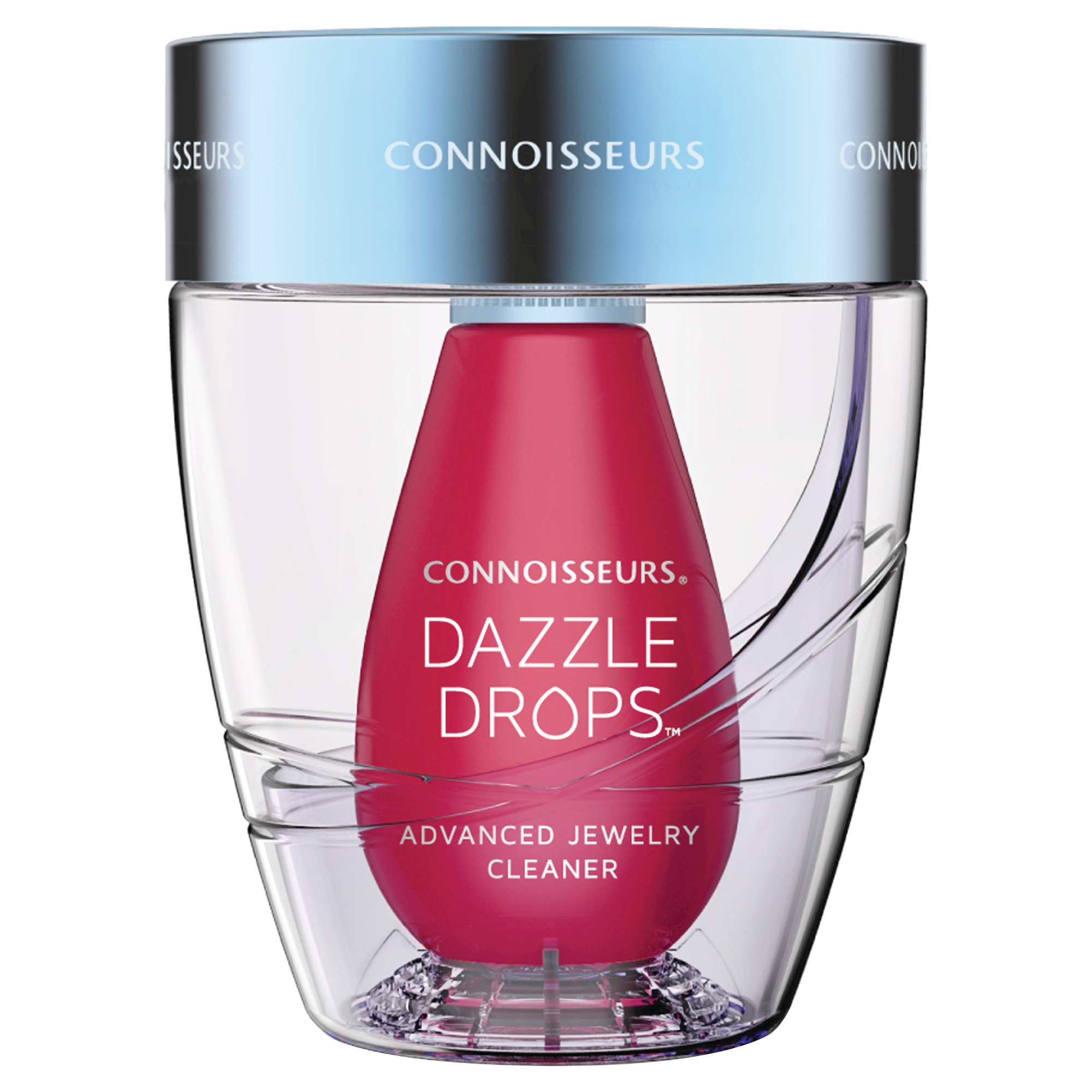 Connoisseurs Advanced Jewelry Cleaner Dazzle Drops: Liquid for Silver, Gold & Platinum Surfaces