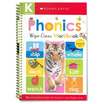 Make Believe Ideas Wipe Clean Book Kindergarten Phonics