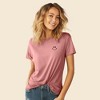 Dalix Smile Face Embroidered Soft Cotton Short Sleeve T Shirt Womens - 3 of 4