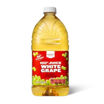 100% White Grape Juice - 64 fl oz Bottle - Market Pantry™