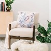 18"x18" Jacqueline Maldonado Intuition Square Throw Pillow Peach/Blue - Deny Designs: Modern Floral Design, Indoor Decor, Zippered - 2 of 4