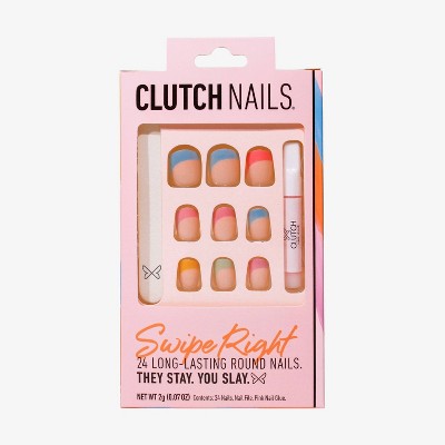 Clutch Nails Press-On Nails - Swipe Right - 24ct