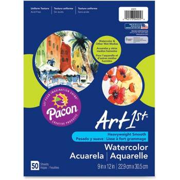 Pacon Art1st 18 X 12 Drawing Sketch Pad 24 Sheets/pad 3/bundle (pac4737)  Pac4737-3 : Target