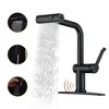 CASAINC Single Handle Pull Down Sprayer Kitchen Faucet with 3 Functions Spray - 2 of 4