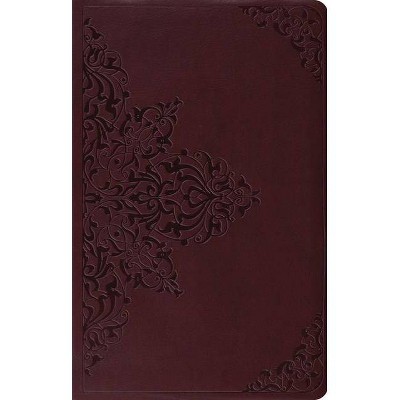 Premium Gift Bible-ESV-Filigree Design - (Leather Bound)