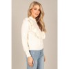 Petal and Pup Womens Annette Frilled Knit Sweater - 4 of 4