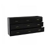 63" Modern 9 Drawer Dresser with Gold Handles, Large Storage Chest for Bedroom or Living Room-3irtyhousy - 3 of 4