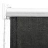Aghana Digitals HDPE Outdoor Roller Blind 31.5"x55.1" Anthracite - UV Blocking, Airflow, Privacy - 3 of 4