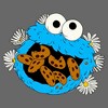 Junior's Sesame Street Cookie Monster and Daisies T-Shirt - 2 of 4