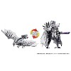 Silver Rathalos Prime Synergenex Series | Monster Hunter | Transformers T-Spark Action figures - 4 of 4