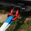 VEVOR Shackle Hitch Receiver, Fits 2" Receivers, 44100 lbs Breaking Strength, D Ring Shackle with Trailer Hitch Lock Pin, Towing Accessories - 2 of 4
