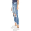 Women's High Rise Mom Relax Fit Denim Jeans - KanCan - 3 of 4