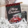 Merry Christmas Pickup House Flag Wreath Tree 28" x 40" Briarwood Lane - 4 of 4