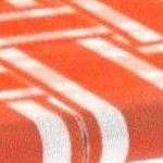 orange and white stripe