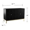 Gramdlynn Two-Door Accent Cabinet - HZ1221805 - Black - SEI - 4 of 4