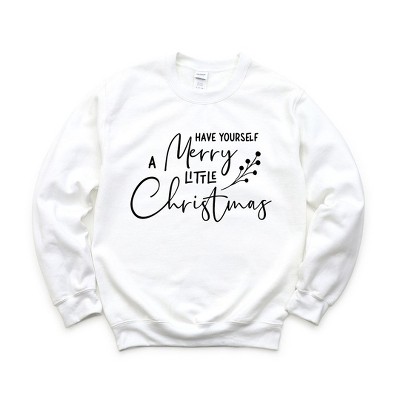 Simply Sage Market Women's Graphic Sweatshirt Have Yourself A Merry Little Christmas Berries