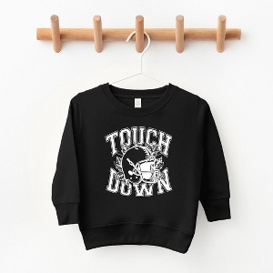 The Juniper Shop Touchdown Helmet Toddler Graphic Sweatshirt - 1 of 3