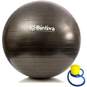 Bintiva Anti-burst Exercise Stability Yoga Ball for Fitness - 1 of 4