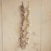 Storied Home Faux Garland with Berries, Snow Finish, Brown and Cream Color - 2 of 3