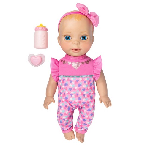 Luvabella Newborn Interactive Baby Doll Blonde Hair Target