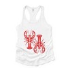 Simply Sage Market Two Lobsters Racerback Tank - 2 of 4