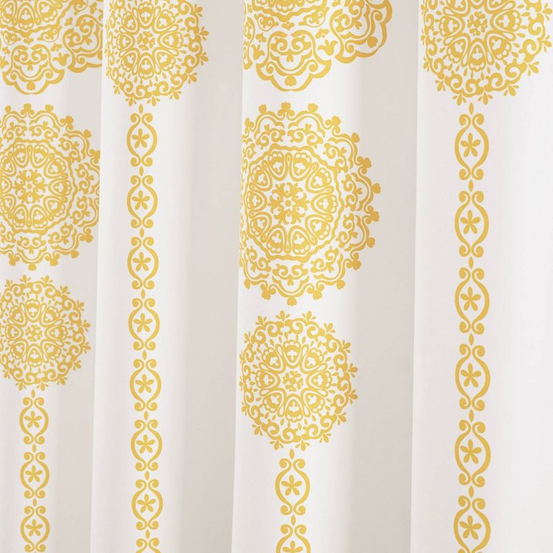 Stripe Medallion Shower Curtain - Lush Décor, 5 of 11