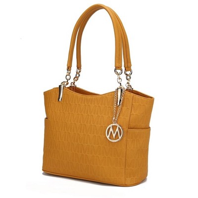 MKF Collection Malika M Signature Women’s Vegan Leather Handbag Satchel by Mia K