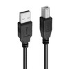 Insten 10ft USB A to USB B Printer Cable, USB 2.0 Type A Male to Type B Male Printer Scanner Cable Cord for HP Epson Canon - 4 of 4