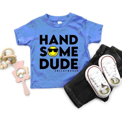The Juniper Shop SmileyWorld Handsome Dude Sunglasses Toddler Short Sleeve Tee