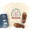 The Juniper Shop Follow The Bunny He Has Chocolate Toddler Short Sleeve Tee - 2 of 2