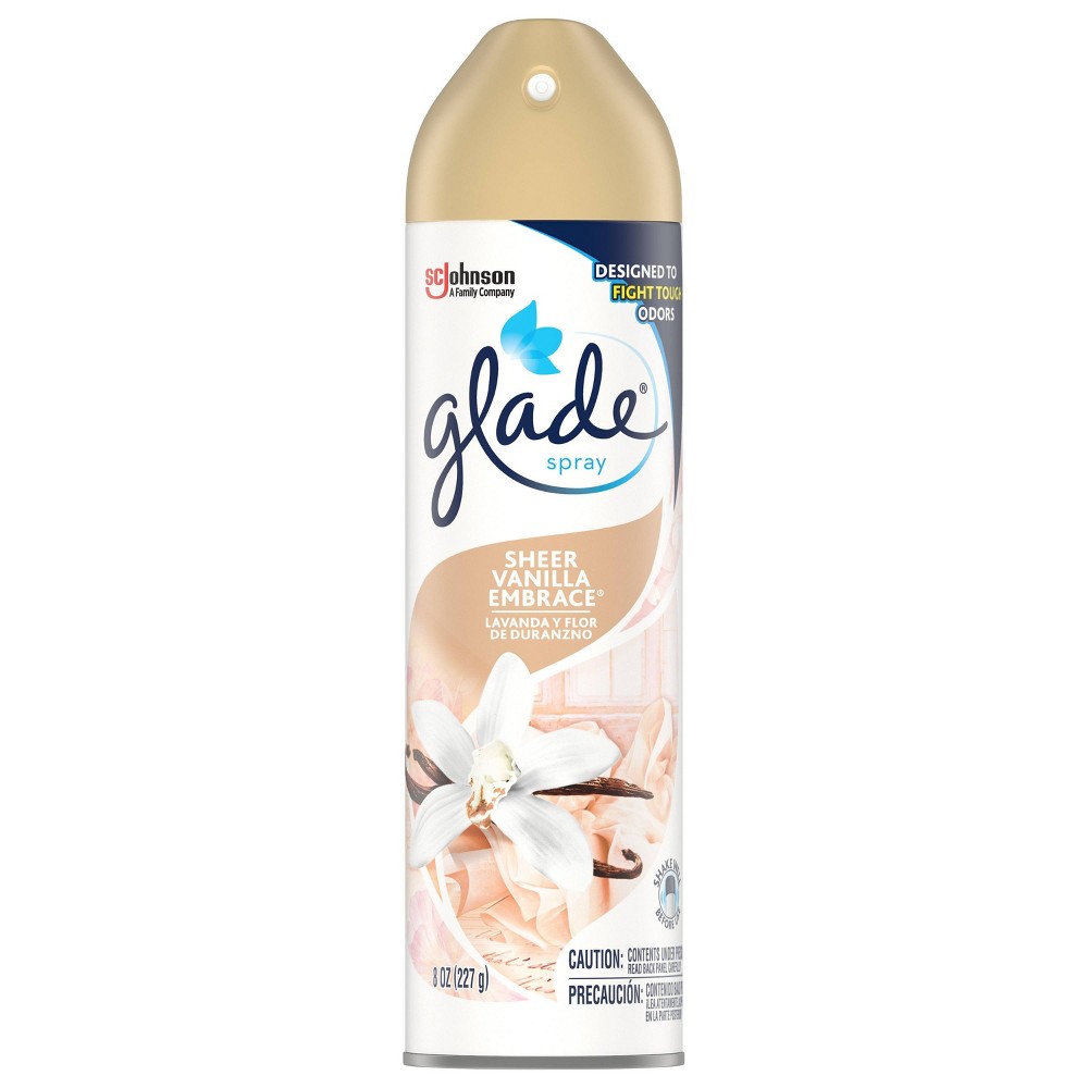 UPC 046500745393 product image for Glade Sheer Vanilla Embrace Aerosol - 8oz | upcitemdb.com