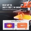 VEVOR Heat Press Machine - 6 in 1 Heat Press Sublimation Machine, 12x15 Multifunction Swing Away Heat Press, Black&Orange - 4 of 4