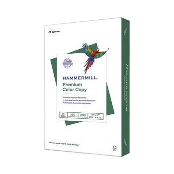 Hammermill Premium Color Copy Print Paper, 100 Bright, 28 lb Bond Weight, 11 x 17, Photo White, 500/Ream