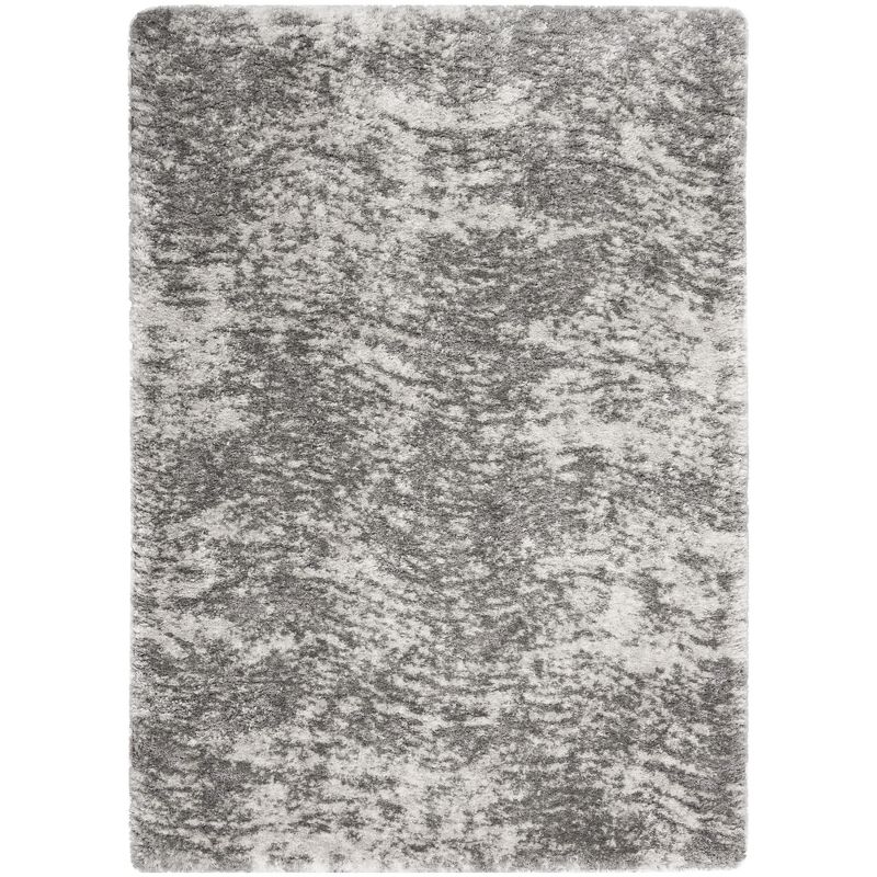 Nourison Luxurious Shag Abstract Plush Area Rug, 1 of 10