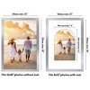 Americanflat 8x12 Picture Frame with Arch Mat Insert and Shatter-Resistant Glass - Signature Collection - 12x18 Picture Frame without Mat - Silver - 2 of 4