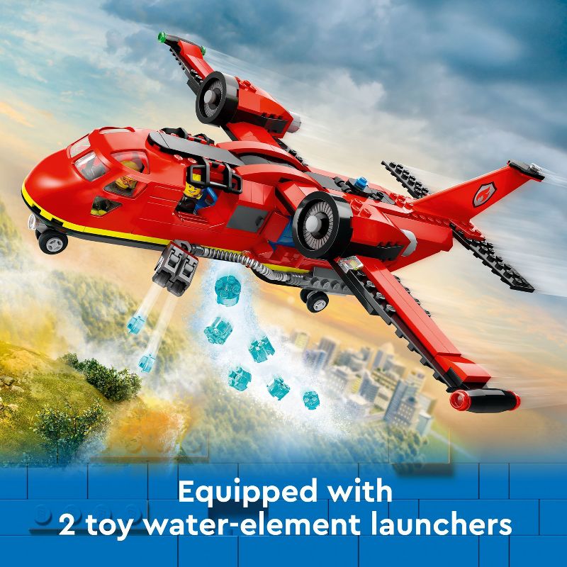 LEGO City Fire Rescue Plane Toy Set 60413, 5 of 8