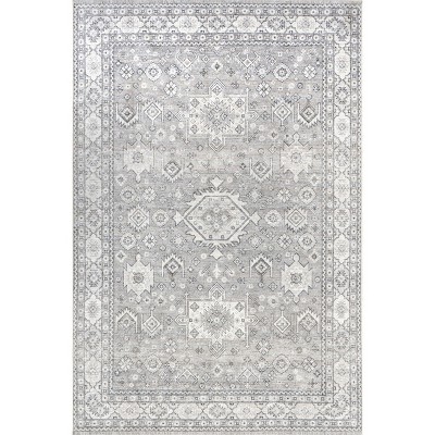 Nuloom Kaski Geometric Pet Friendly Machine Washable Area Rug