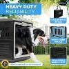 Mirapet USA Pet Carrier & Crate 35" - Premium Collapsible Design for Medium Cats and Dogs  360-Degree Ventilation & Hard Plastic Wall Protection - 4 of 4