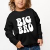 The Juniper Shop Big Bro Wavy Toddler Graphic Sweatshirt - 2 of 2