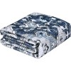 Washable Vintage Floral Runner Rug- Non-Slip Print, Non-Shedding, Soft Foldable Carpets - 2 of 4