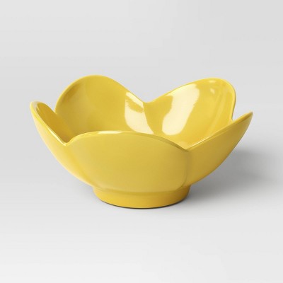 14oz Figural Flower Snack Bowl Yellow - Room Essentials™