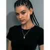 Hip Hop Sports Necklace - Stainless Steel Football/Basketball Pendant for Men & Women - 3 of 4
