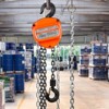VEVOR Hand Chain Hoist, 1 Ton 2200 lbs Capacity 10 FT Come Along, G80 Galvanized Carbon Steel with Double-Pawl Brake, Auto Chain Leading - 2 of 4