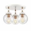 Elk Home Boudreaux 3 - Light Semi-Flush Mount in  Matte White - 3 of 3