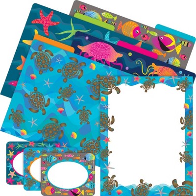 File Folders Organizer Set 107 per Set Kai Ola Sea Turtles - Barker Creek